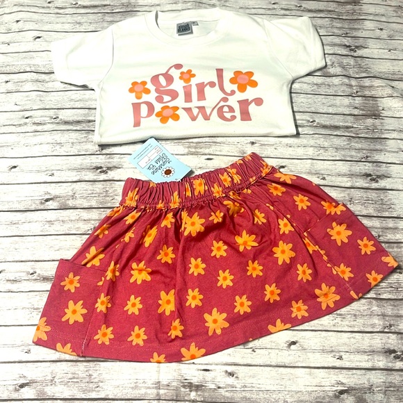 Sunshine Kids Co skirt and top - Picture 1 of 3